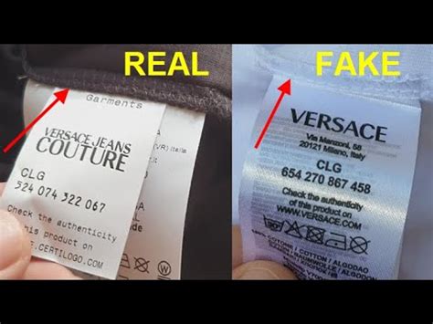 versace jeans couture fake vs real|versace authentication check.